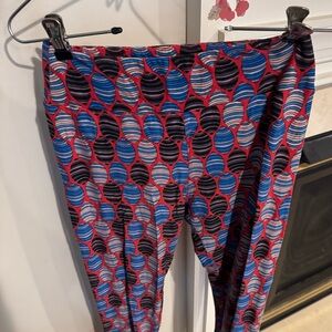 Lularoe women's leggings, multicolor print, one size